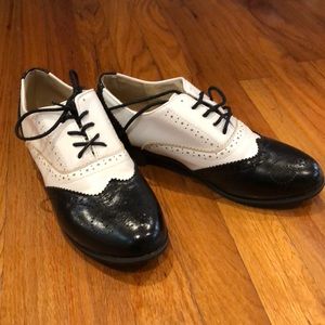 Vintage Saddle Oxford Shoes